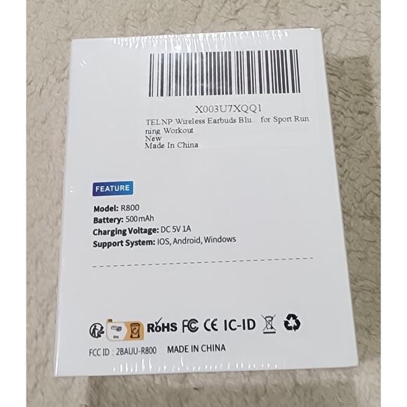 Over The Ear R800 True Wireless Earbud Headphones LED Case Sports New Sealed Box - Picture 6 of 7